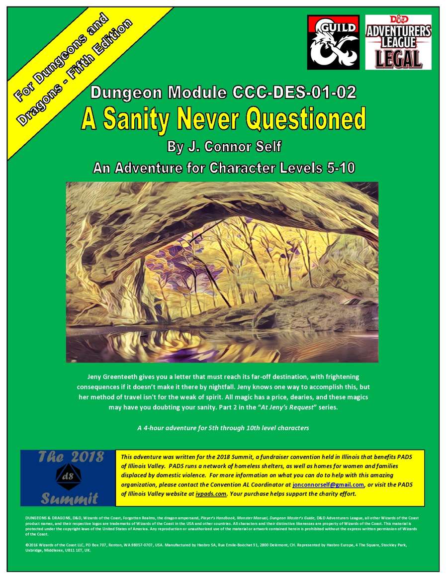 CCC-DES-01-02 A Sanity Never Questioned [FANTASY GROUNDS]